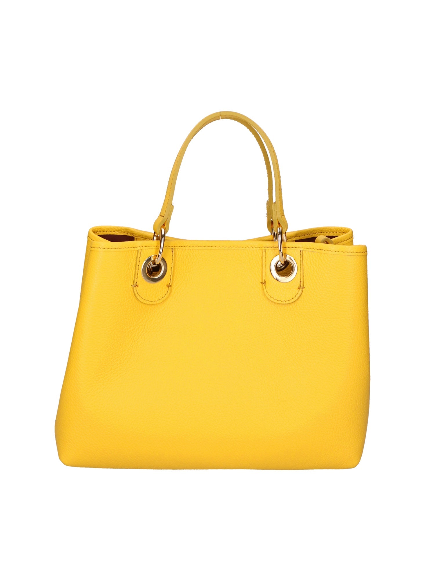 Borsa a mano da Donna in Vera Pelle | Gave Lux | GLX220610623FBG-D64_GIALLO_YELLOW