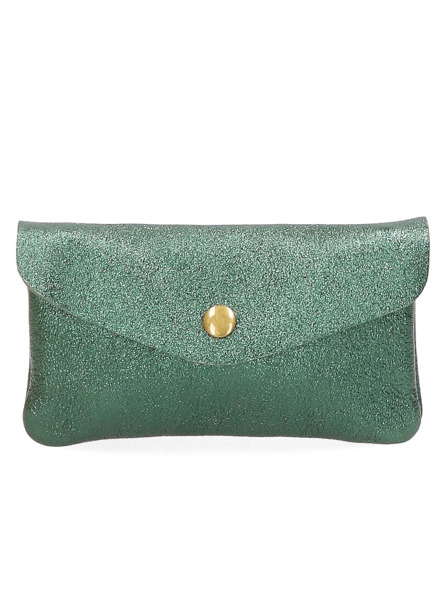 Portafoglio da Donna in Vera Pelle | Gave Lux | GLX220454023FBG-L558_VERDE_SCURO
