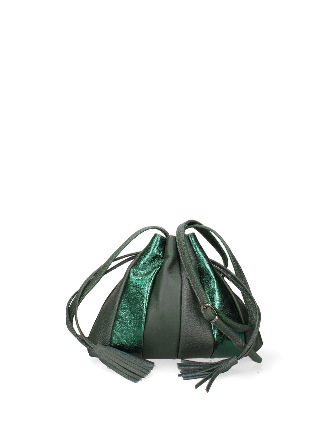 Borsa a tracolla da donna In Vera pelle | Gave Lux | GLX2255204323FBG-VERDE