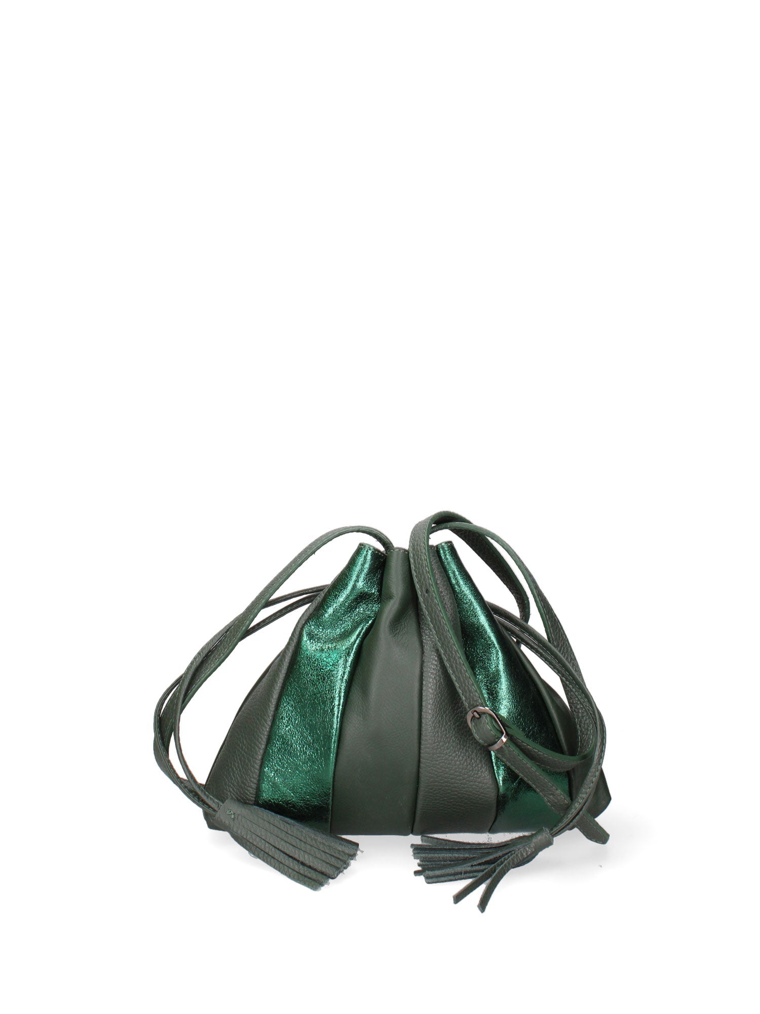 Borsa a tracolla da donna In Vera pelle | Gave Lux | GLX2255204323FBG-VERDE