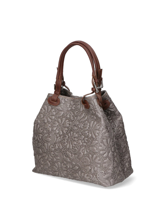 Elenia borsa a mano da Donna in Vera Pelle