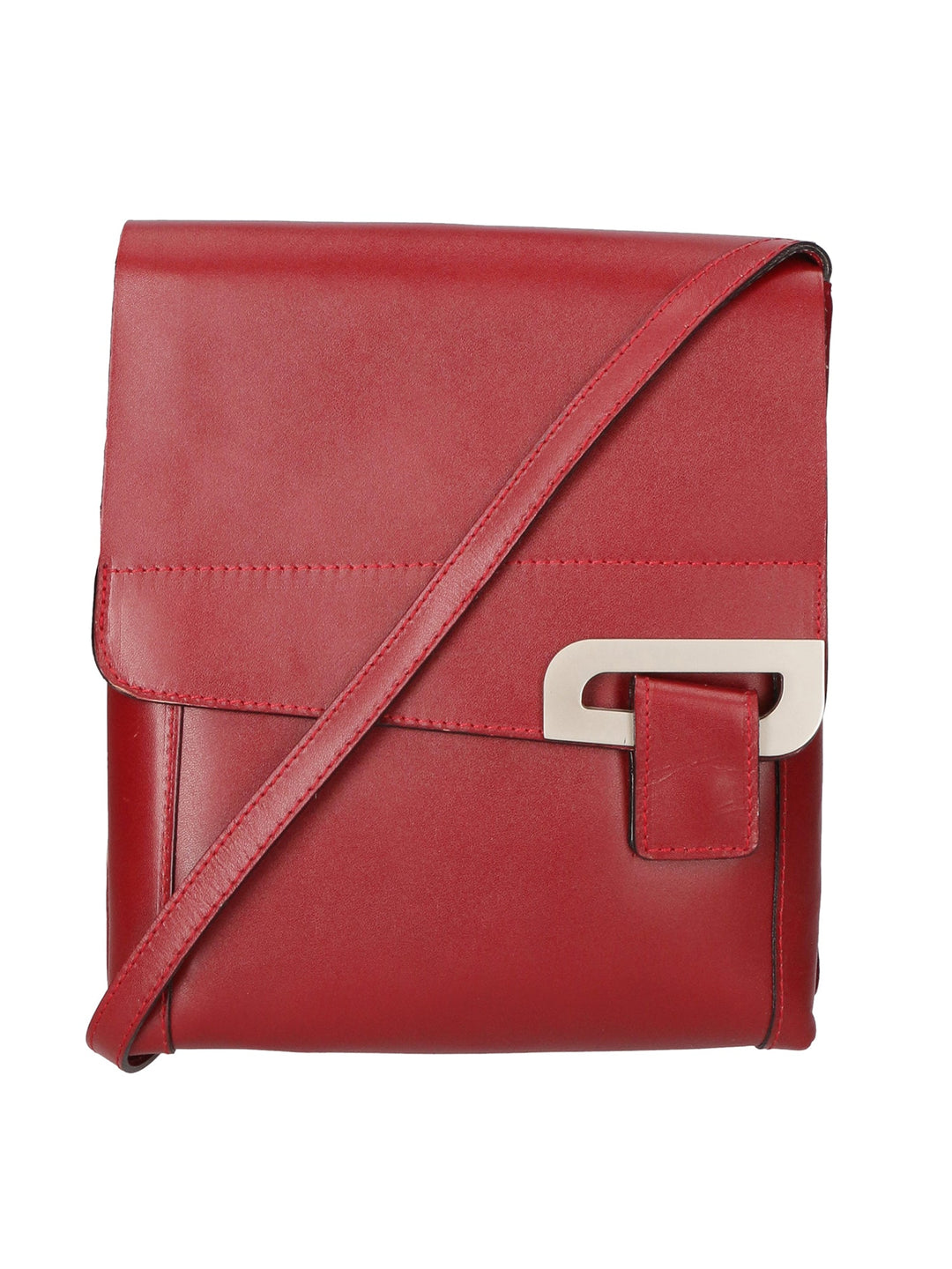 Flavia Unisex Genuine Leather Shoulder Bag