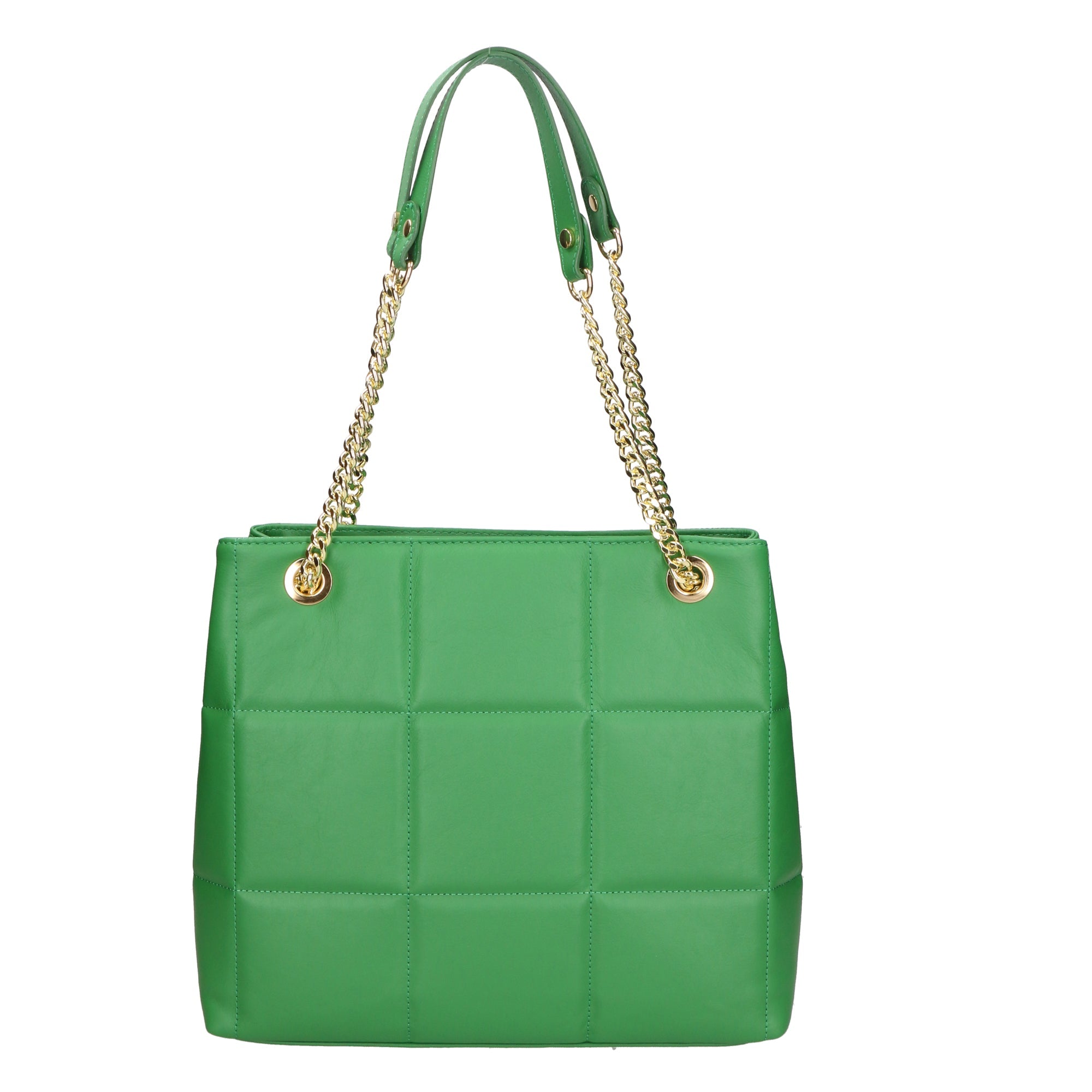 Borsa a mano da Donna in Vera Pelle | Gave Lux | GLX220621723FBG-S47_VERDE_MELA