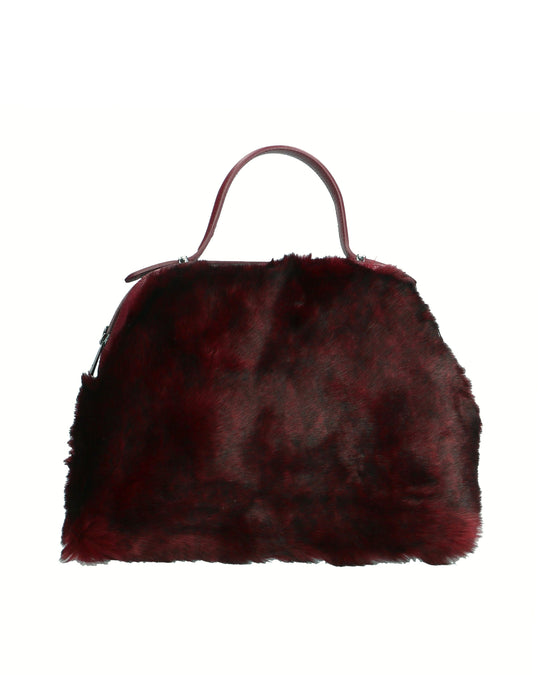 Borsa a mano da donna In Vera pelle | Gave Lux | GLX22847323FBG-BORDO