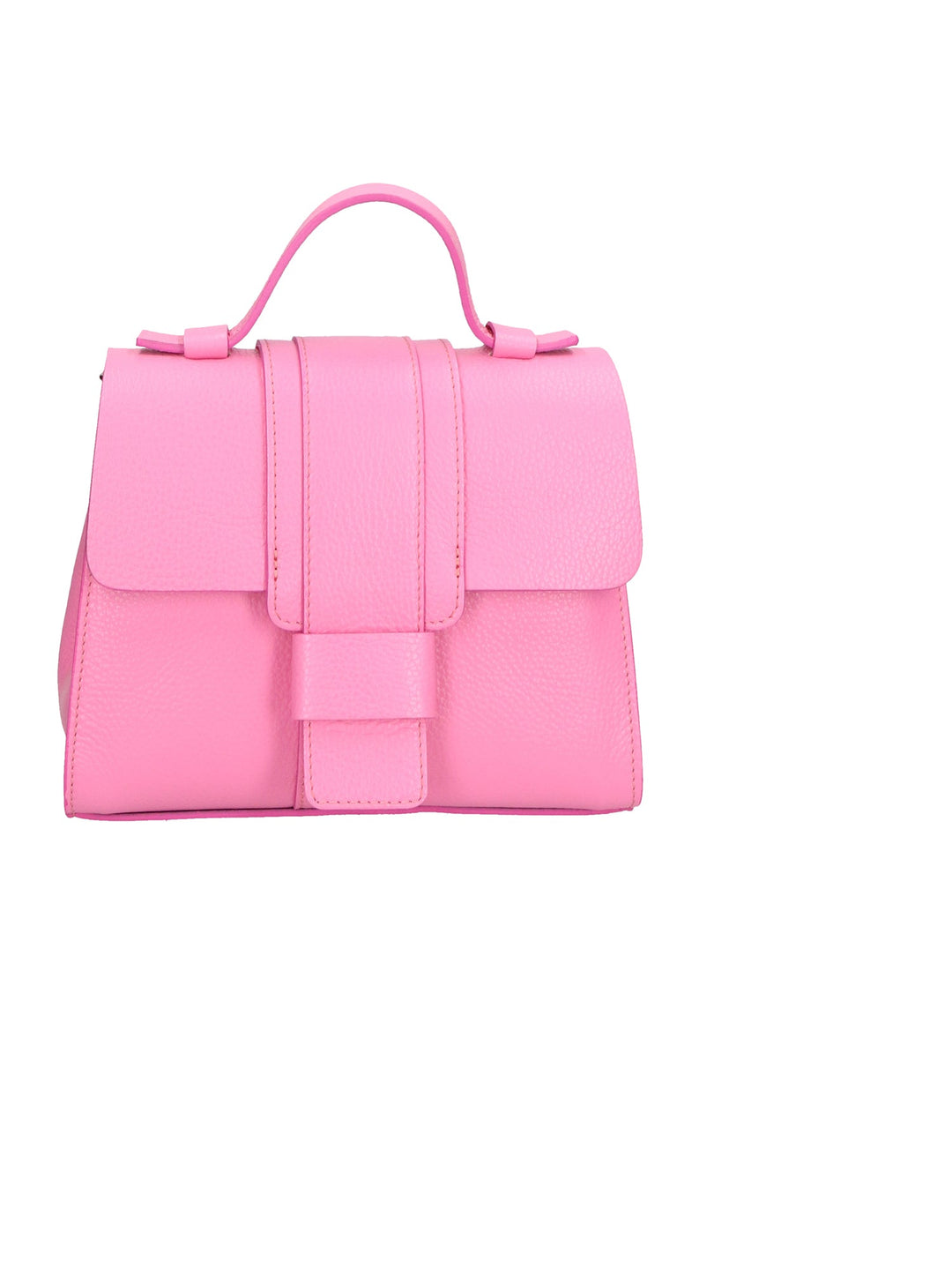 Borsa a mano da Donna in Vera Pelle | Gave Lux | GLX220592623FBG-D501_PINK+D55_LILLA