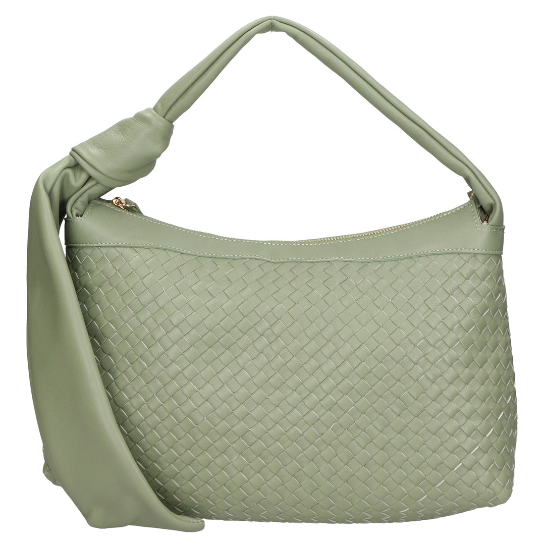 Borsa a spalla da Donna in Vera Pelle | Gave Lux | GLX220605123FBG-GREEN