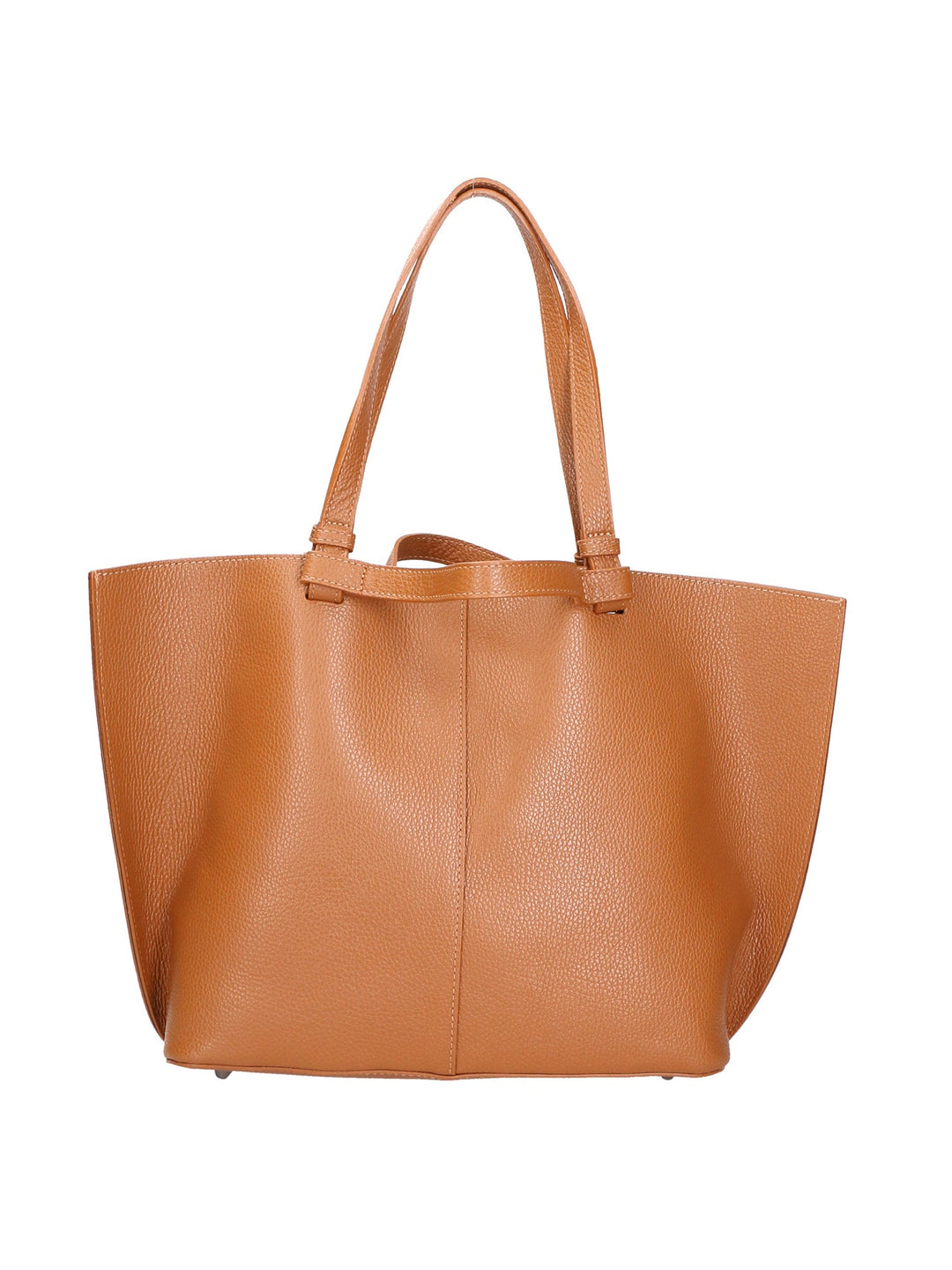 Borsa a spalla da Donna in Vera Pelle | Gave Lux | GLX220577923FBG-D17_CUOIO_SCURO