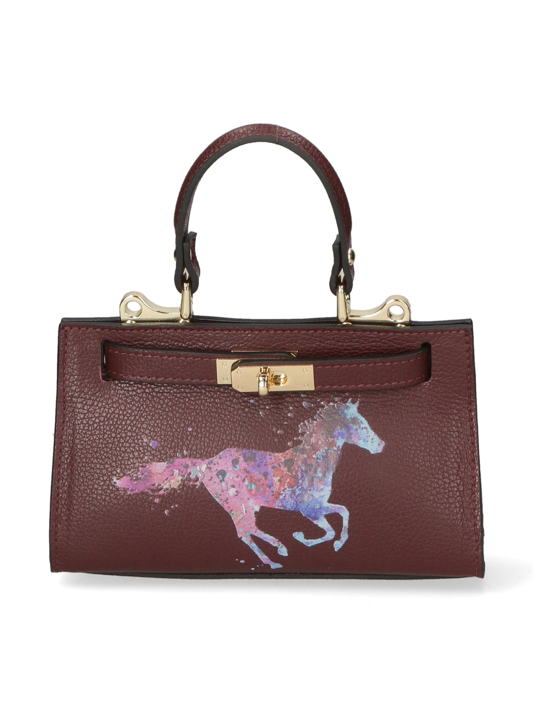 Borsa a mano da Donna in Vera Pelle | Gave Lux | GLX220426523FBG-D54_BORDO_SCURO_DARK_BORDEAUX
