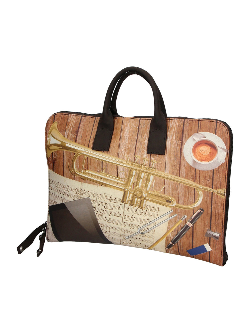 Michela Unisex-Handtasche aus echtem Leder