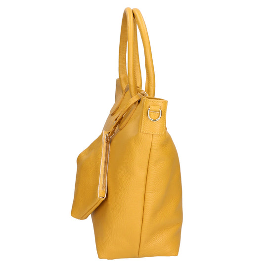 Sylvie Unisex-Handtasche aus echtem Leder