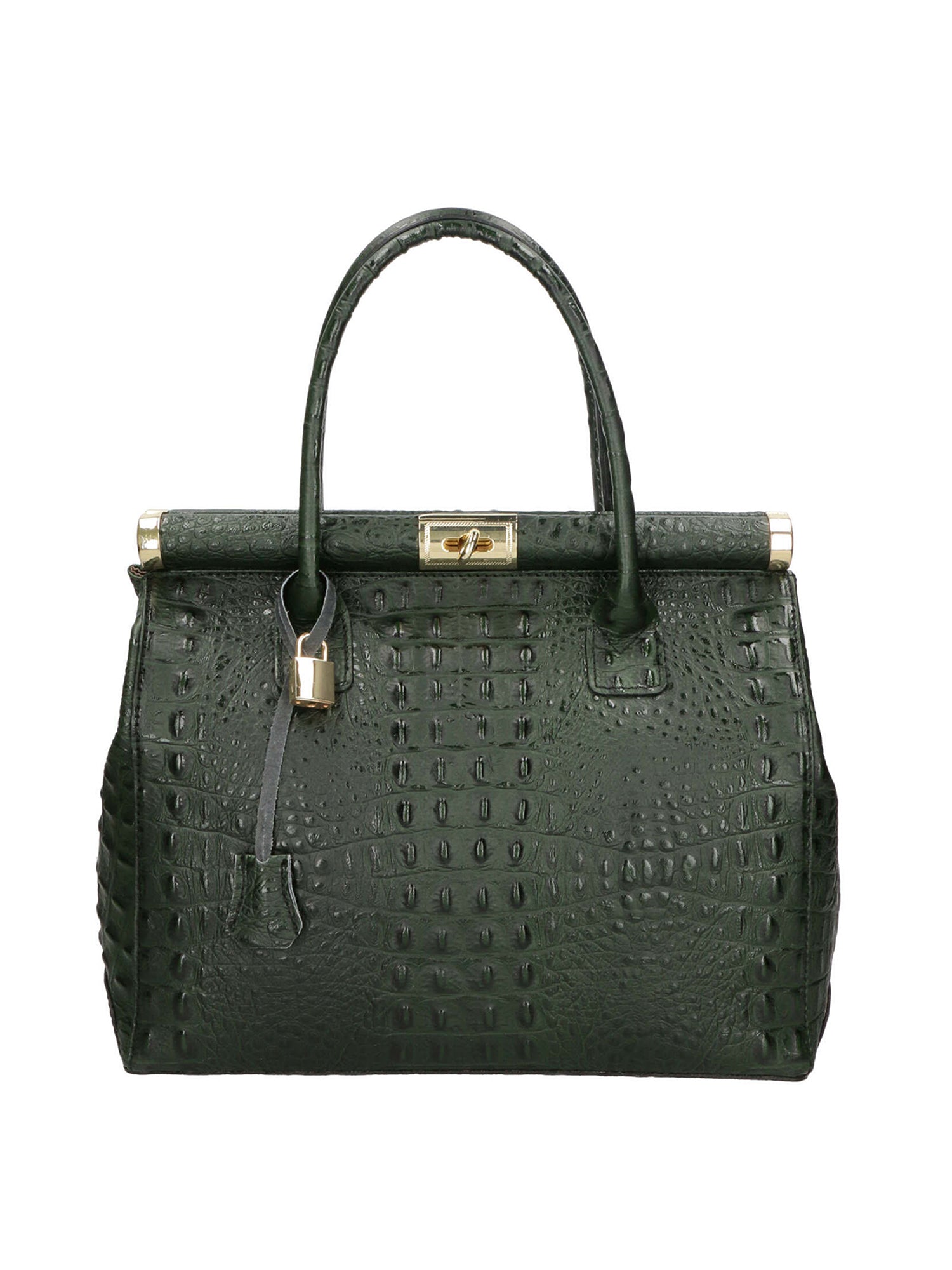 borsa a mano da Donna in Vera Pelle | Gave Lux | GLX22772723FBG-C14_VERDE_SCURO