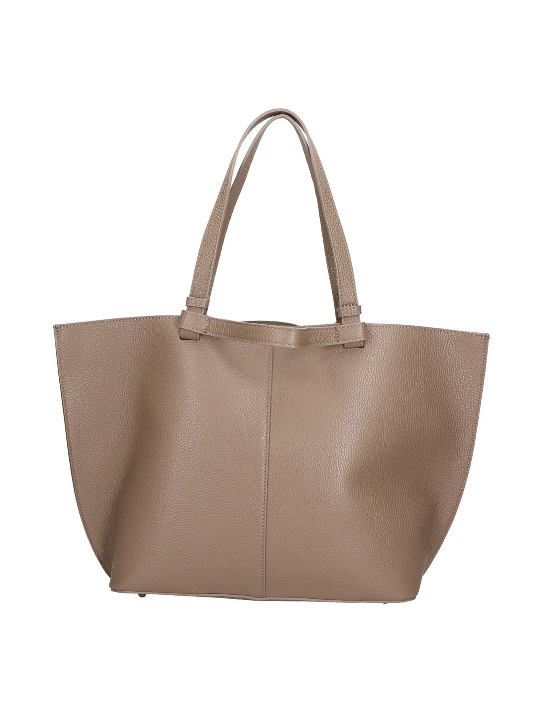 Borsa a spalla da Donna in Vera Pelle | Gave Lux | GLX220577923FBG-TAUPE_D40