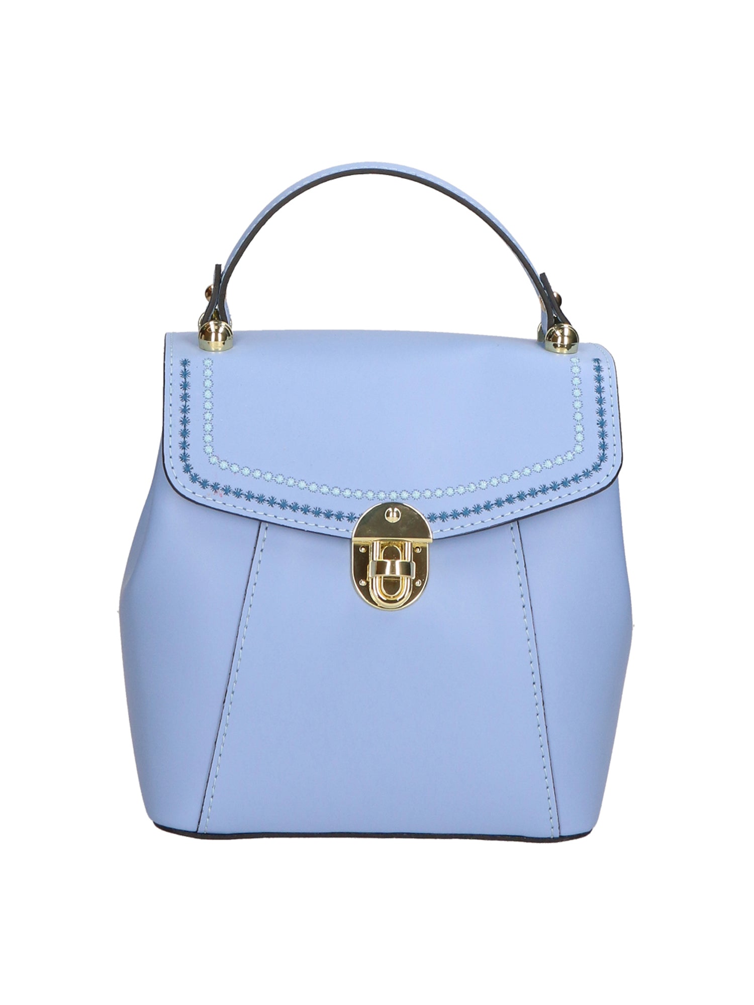 Borsa a mano da Donna in Vera Pelle | Gave Lux | GLX220593723FBG-L220_AZZURRO