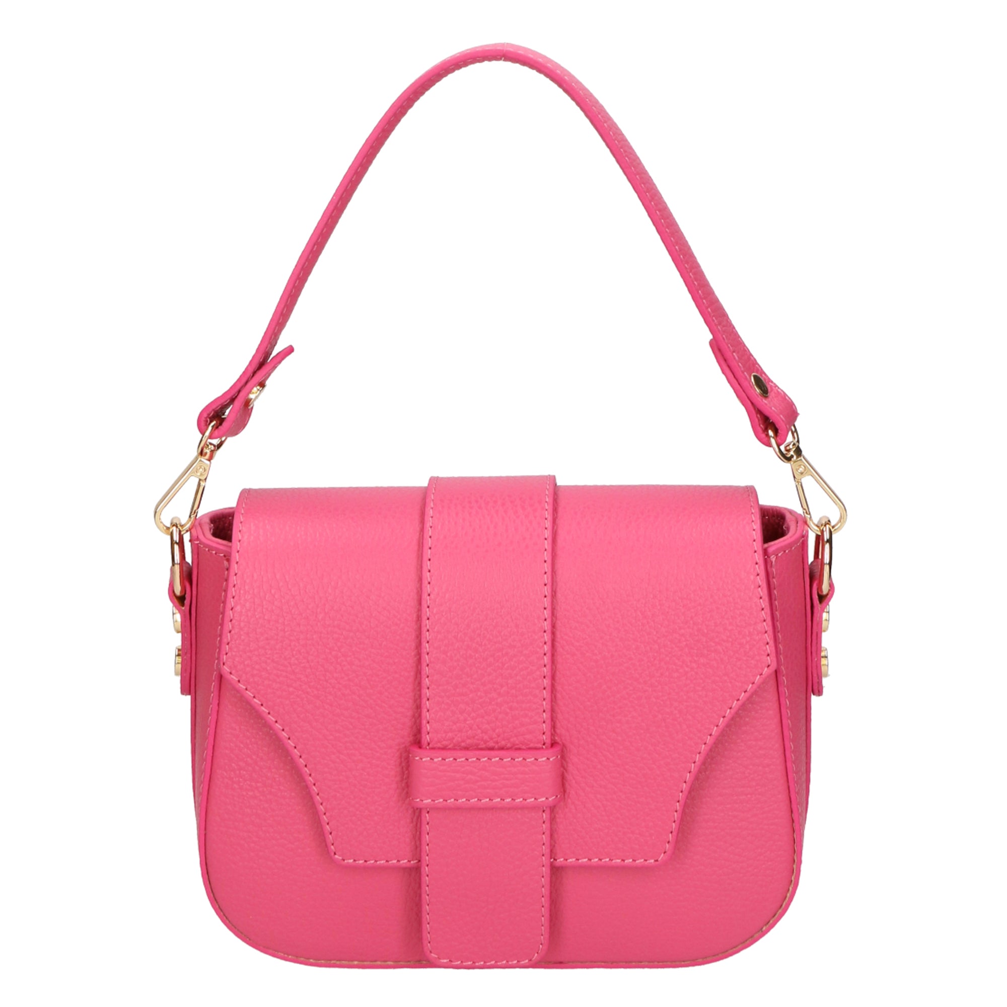 Borsa a spalla da Donna in Vera Pelle | Gave Lux | GLX220628223FBG-D282_CARMINE