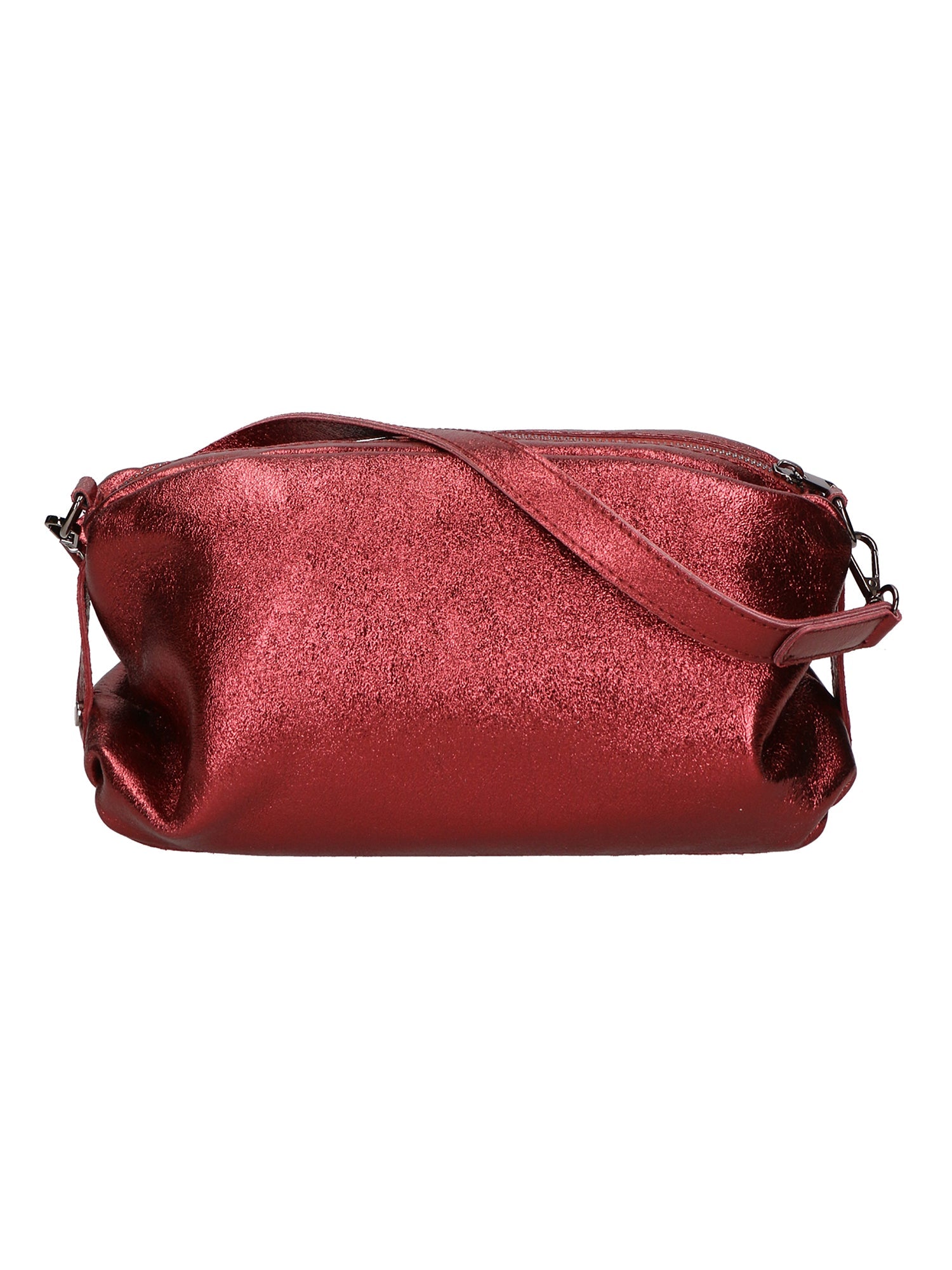 Borsa a Tracolla da Donna in Vera Pelle | gave lux | GLX220691423FBG-L019_BORDO