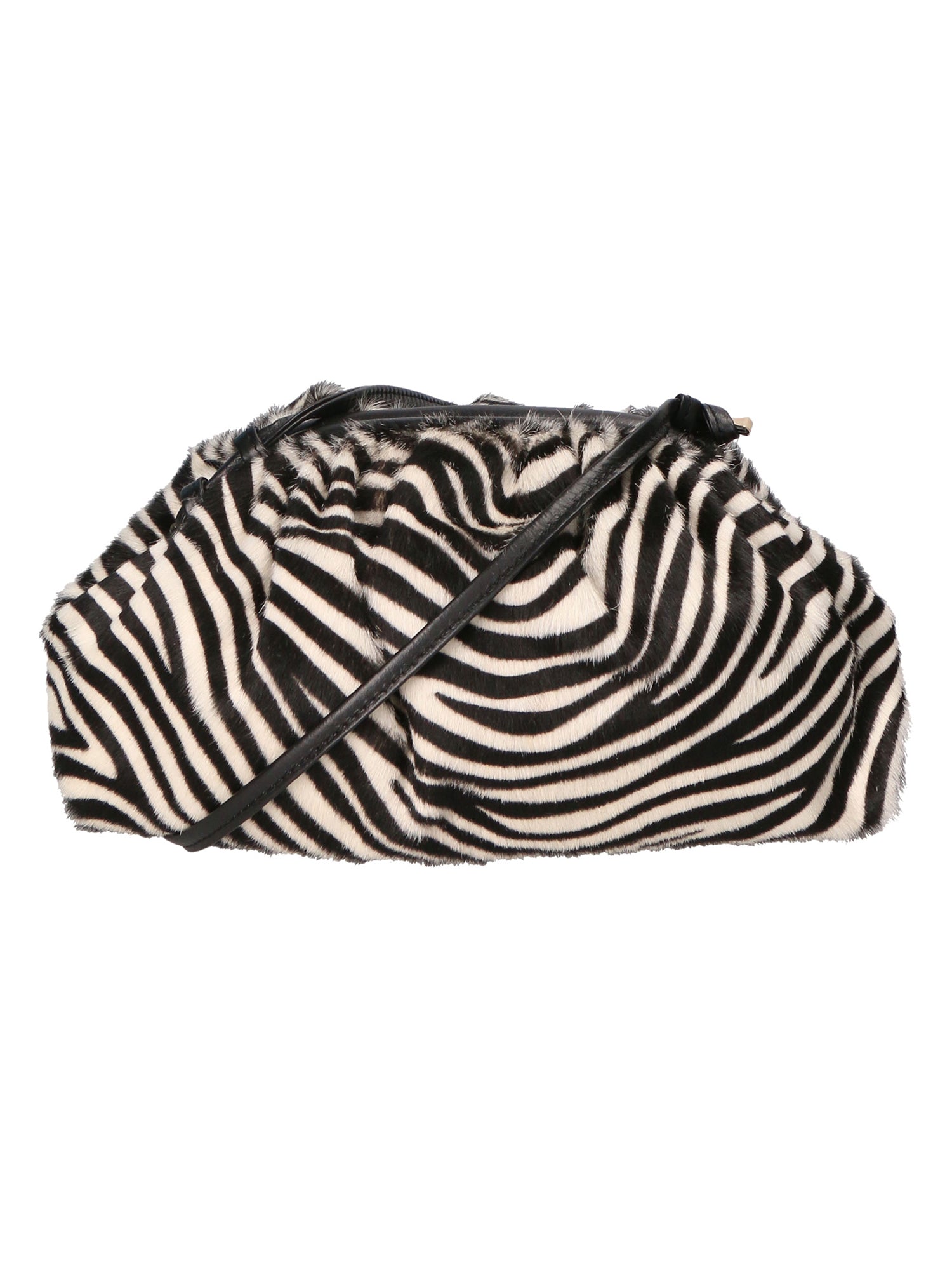 Borsa a spalla da Donna in Vera Pelle | Gave Lux | GLX220547623FBG-NERO_ZEBRA_B_N_002