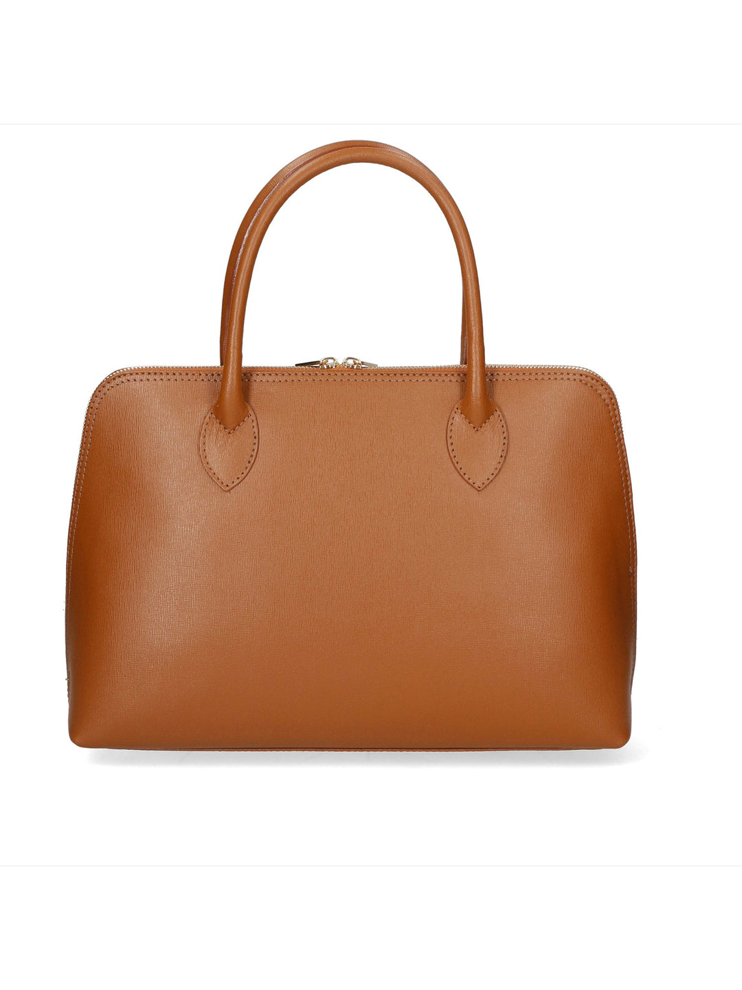 Borsa a mano da Donna in Vera Pelle | Gave Lux | GLX22213123FBG-SF17_CUOIO_SCURO_DARK_COGNAC