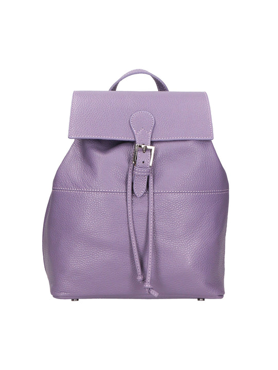 Zaino da Donna in Vera Pelle | Gave Lux | GLX220685523FBG-D87_VIOLET