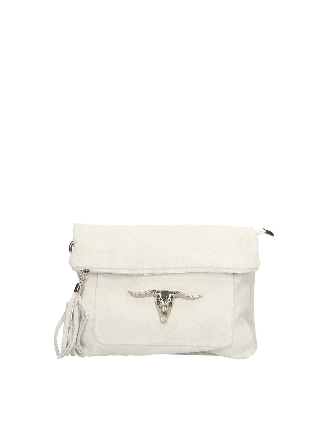 Borsa a tracolla da donna In Vera pelle | Gave Lux | GLX22865123FBG-BIANCO