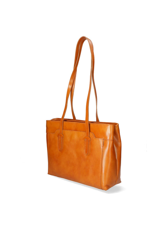 Flora Borsa a spalla da Donna in Vera Pelle