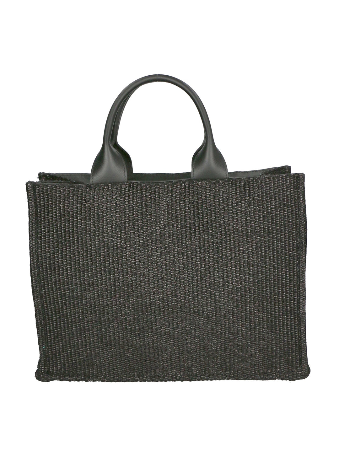 Borsa a spalla da Donna in Paglia Tabru | Gave Lux | GLX220511723FBG-12_S28_NERO