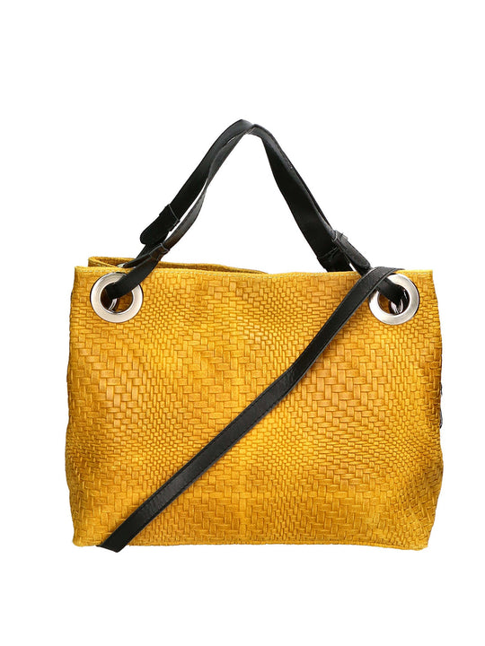 Emilia Borsa a spalla da Donna in Vera Pelle