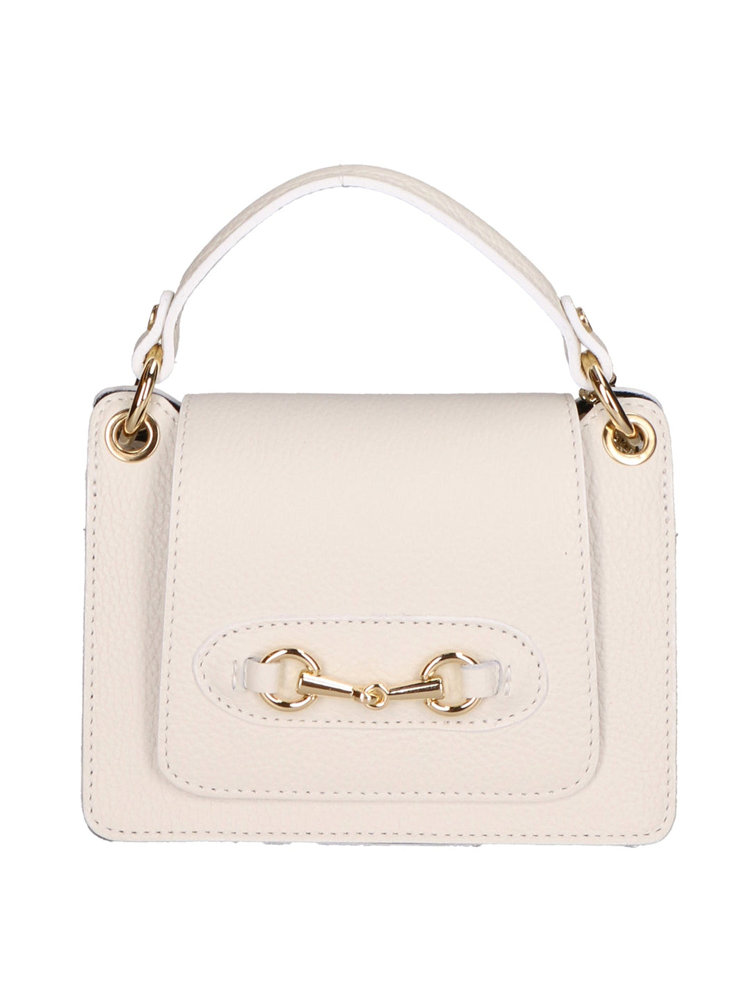 Borsa a mano da Donna in Vera Pelle | Gave Lux | GLX220589623FBG-C38_PANNA