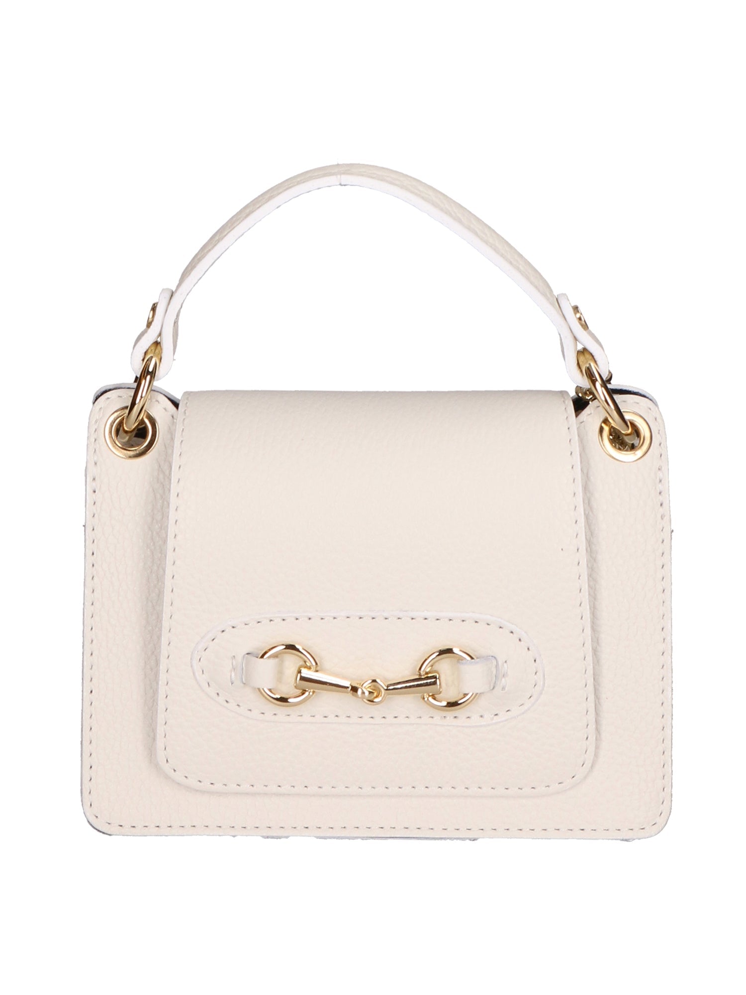 Borsa a mano da Donna in Vera Pelle | Gave Lux | GLX220589623FBG-C38_PANNA