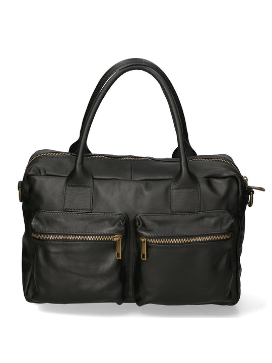 Borsa a mano da Donna in Vera Pelle | Gave Lux | GLX22617323FBG-NERO_BLACK