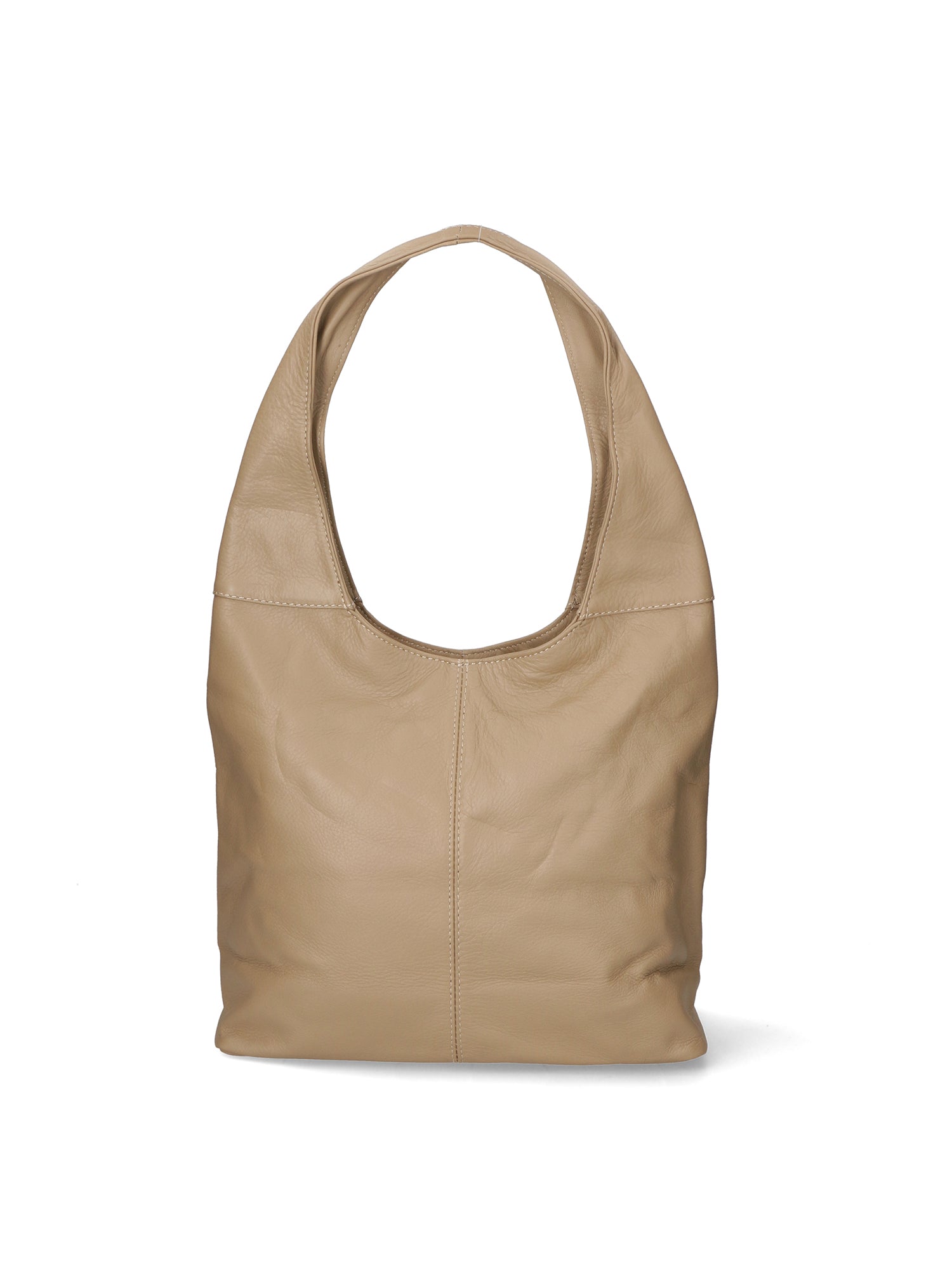 borsa a spalla da Donna in Vera Pelle | Gave Lux | GLX22617023FBG-S40_TAUPE