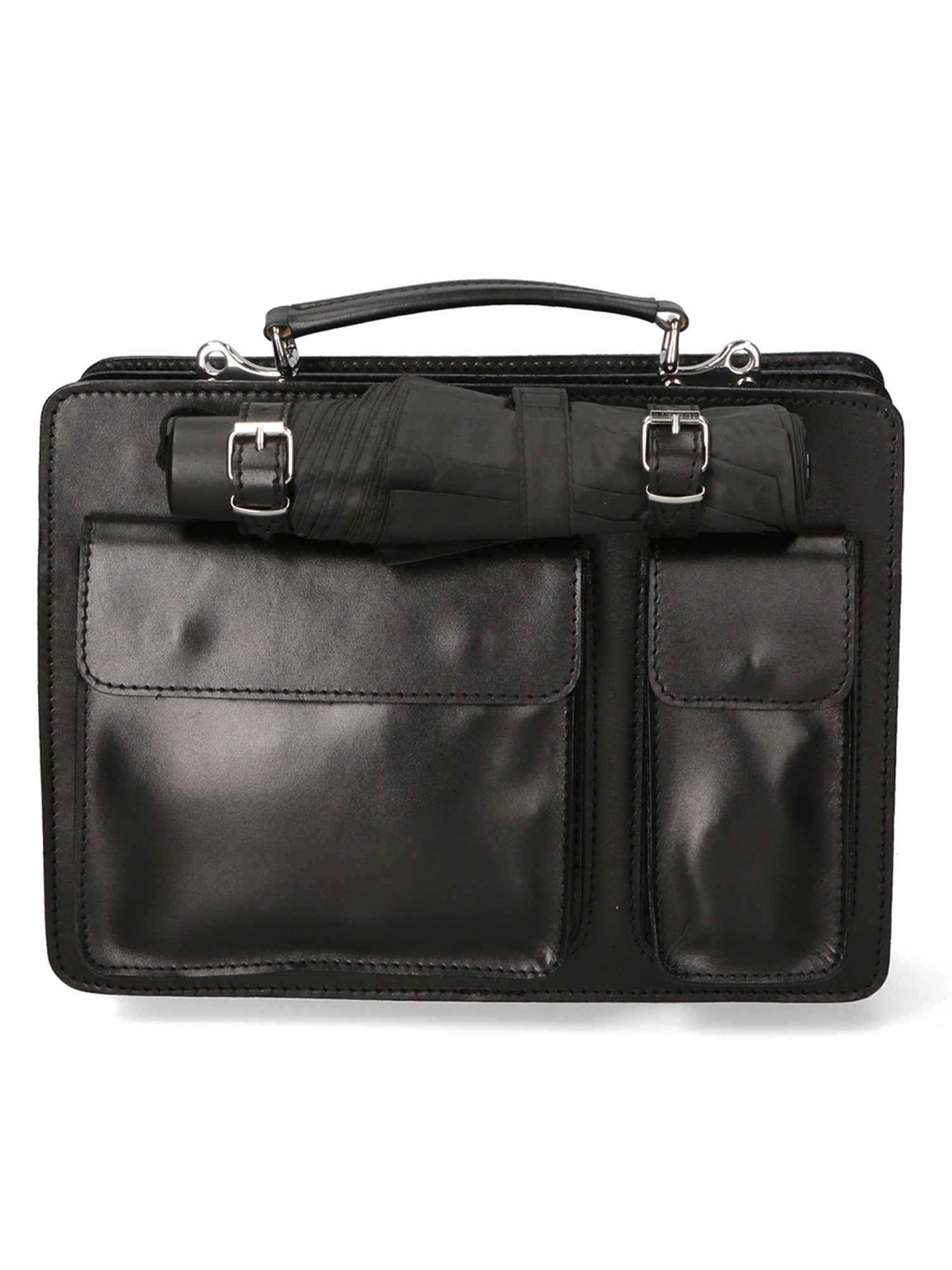 Borsa da lavoro Unisex in Vera Pelle | Gave Lux | GLX22700623FBG-NERO