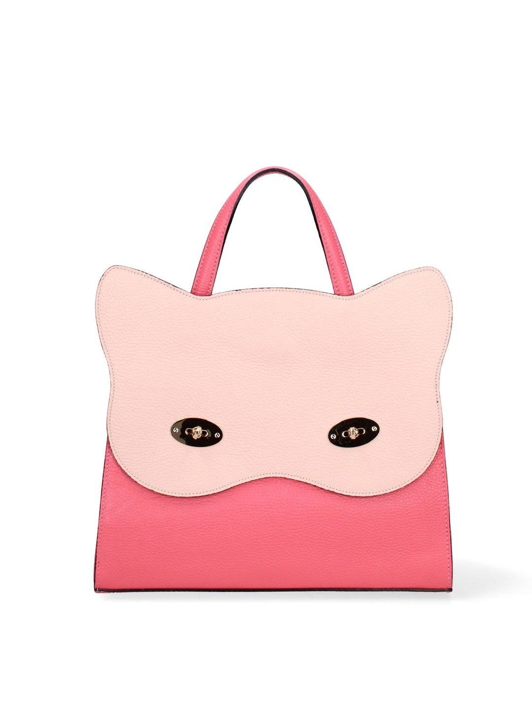 Borsa a mano da donna In Vera pelle | Gave Lux | GLX22896923FBG-CORALLO+ROSA