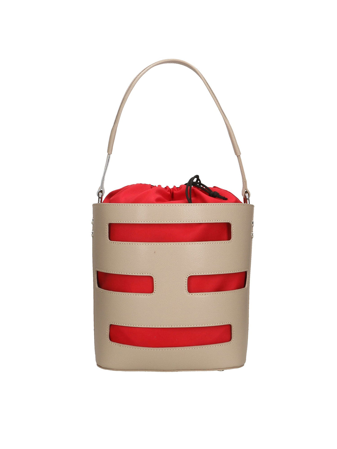 Borsa a secchiello da donna In Vera pelle | Gave Lux | GLX2269396023FBG-TAUPE