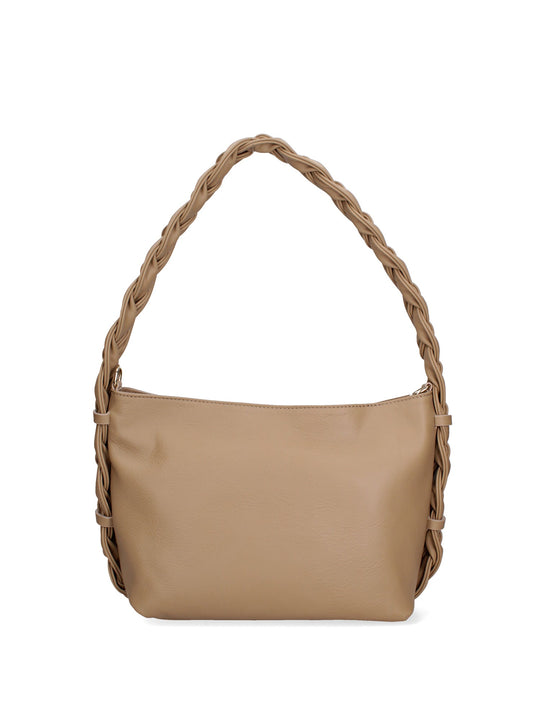 Borsa a spalla da donna In Vera pelle | Gave Lux | GLX220717023FBG-S05_TAUPE_CHIARO