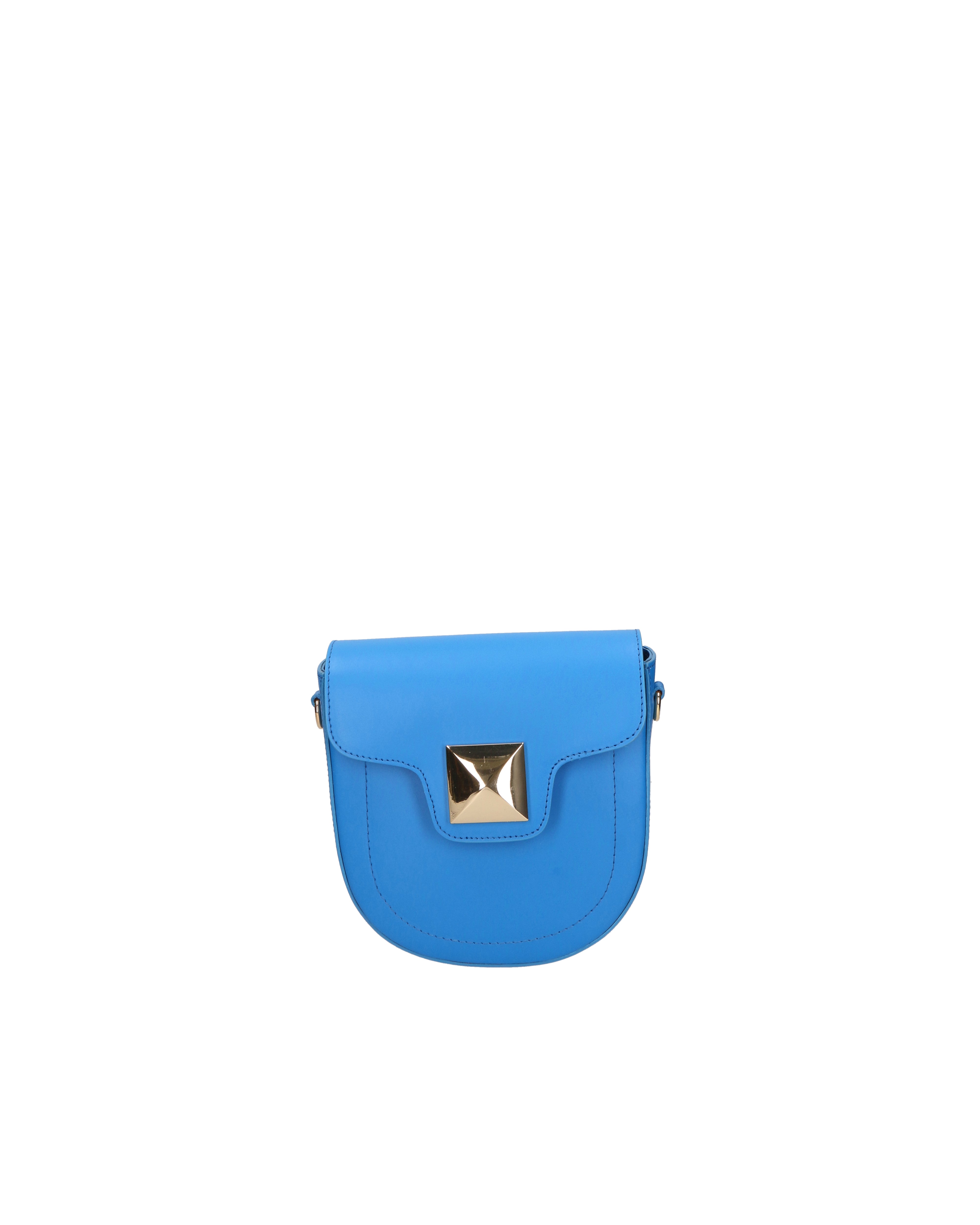 Borsa a tracolla da donna In Vera pelle | Gave Lux | GLX220601423FBG-L222_BLU_ASTER
