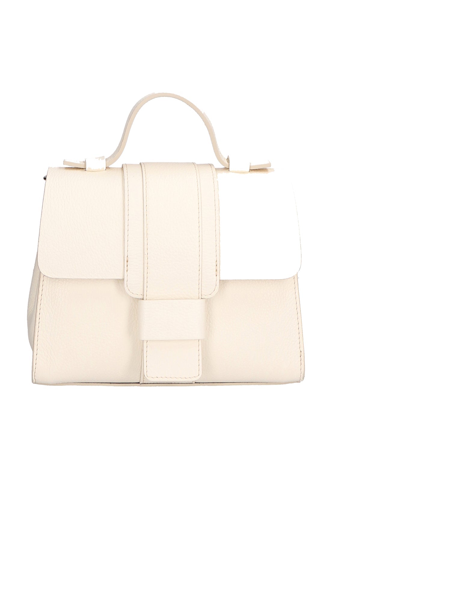 Borsa a mano da Donna in Vera Pelle | Gave Lux | GLX220592623FBG-D537_CREMINO_+_D564_GOLDEN