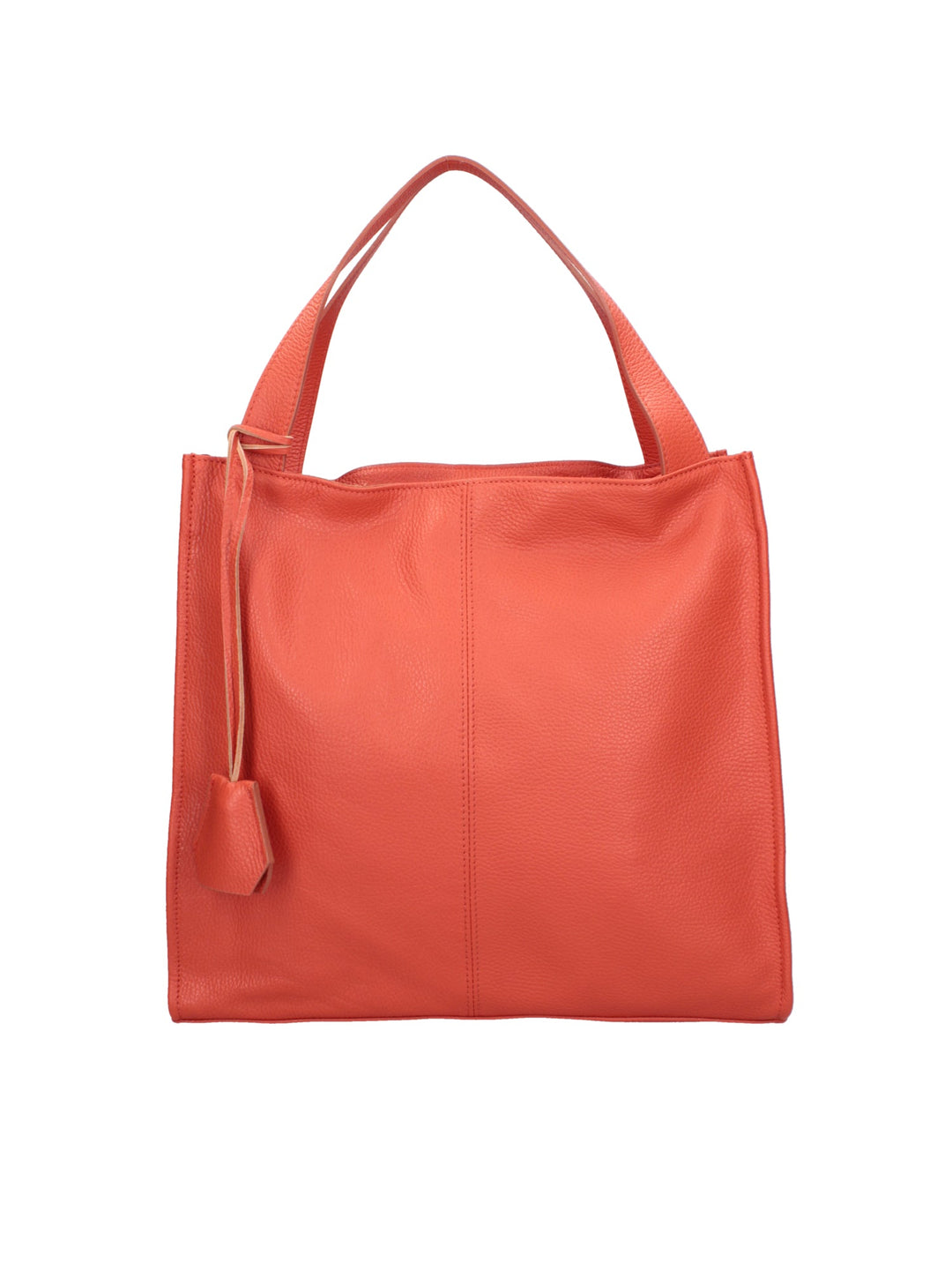 Borsa a spalla da Donna in Vera Pelle | Gave Lux | GLX22331223FBG-D35_PAPAYA