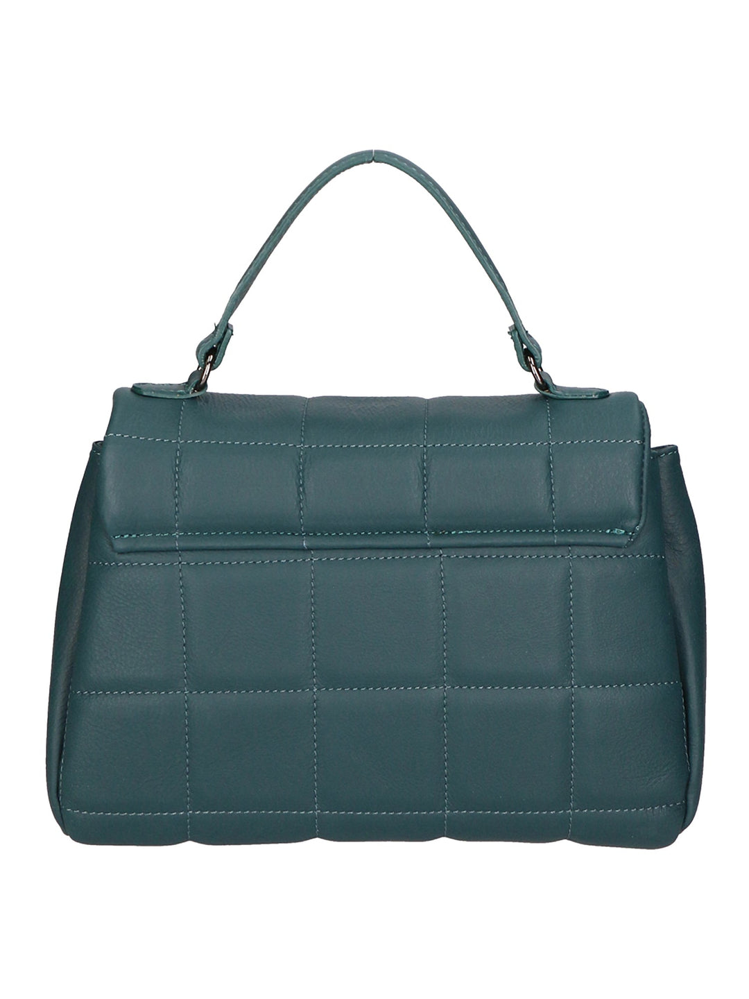 Lila Damenhandtasche aus echtem Leder