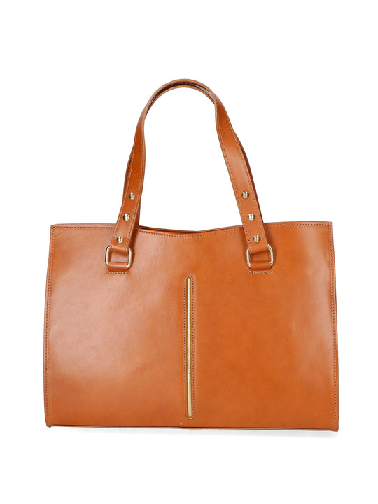 borsa a mano da Donna in Vera Pelle | Gave Lux | GLX22913423FBG-CUOIO