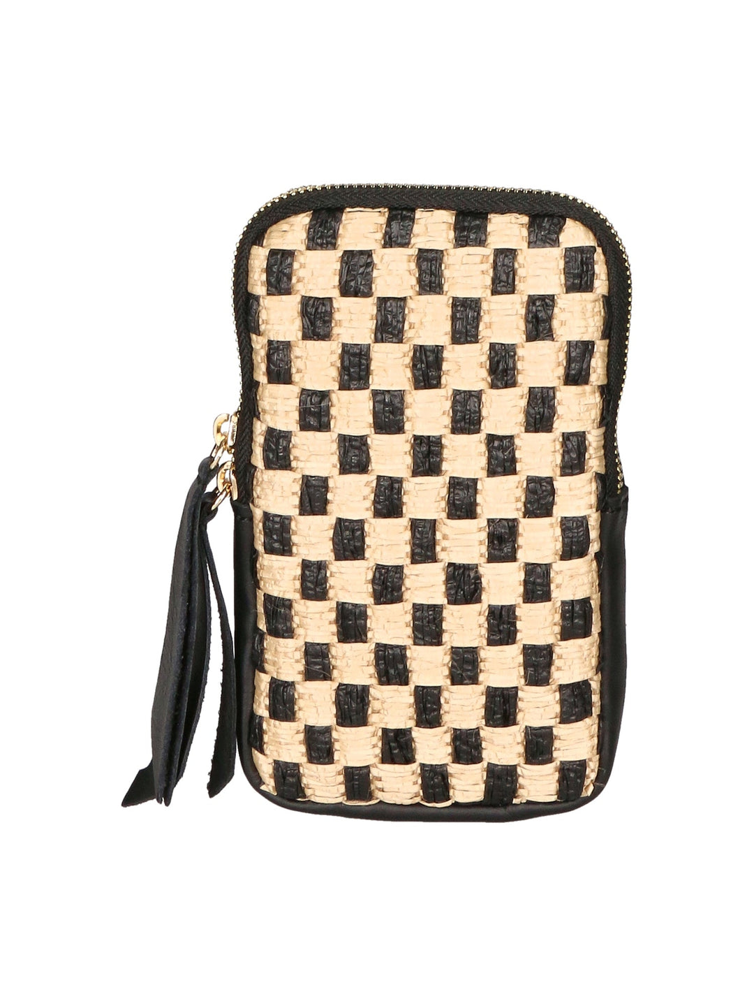 Borsa a tracolla da Donna in Paglia Tabru | Gave Lux | GLX220500123FBG-NERO_BEIGE