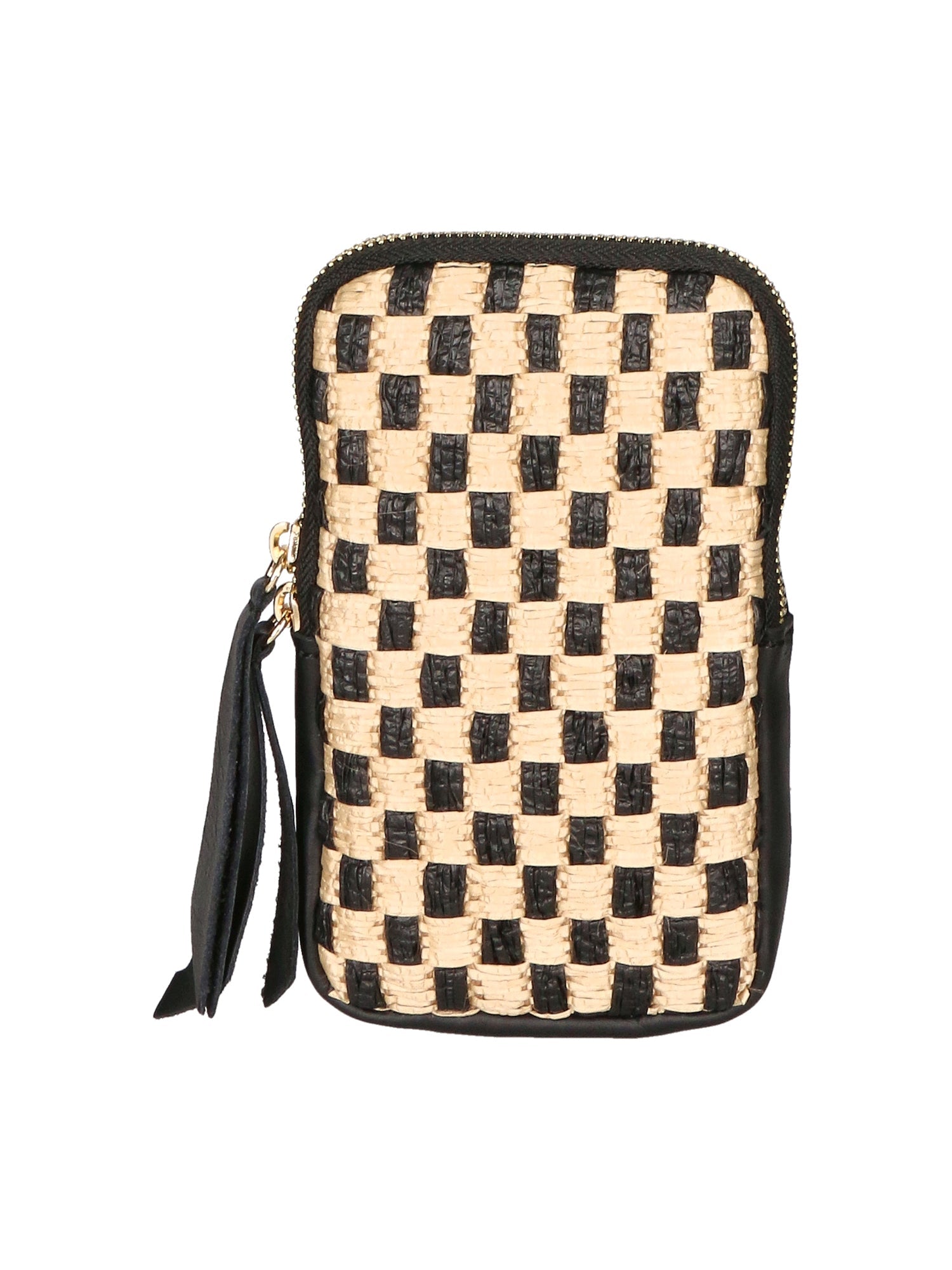 Borsa a tracolla da Donna in Paglia Tabru | Gave Lux | GLX220500123FBG-NERO_BEIGE