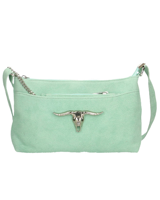 Borsa a tracolla da donna In Vera pelle | Gave Lux | GLX22865023FBG-MARINA