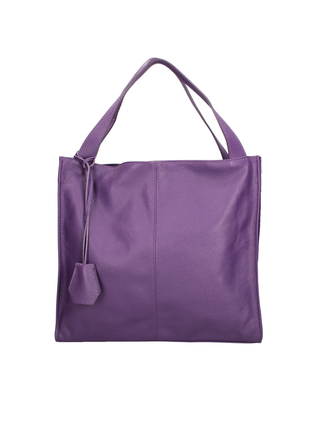 Borsa a spalla da Donna in Vera Pelle | Gave Lux | GLX22331223FBG-D45_VIOLA