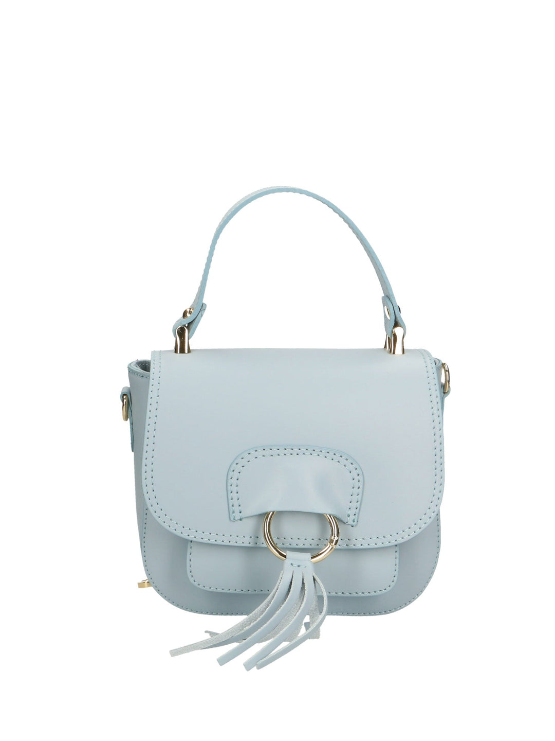Borsa a mano da donna In Vera pelle | Gave Lux | GLX22152423FBG-CIELO