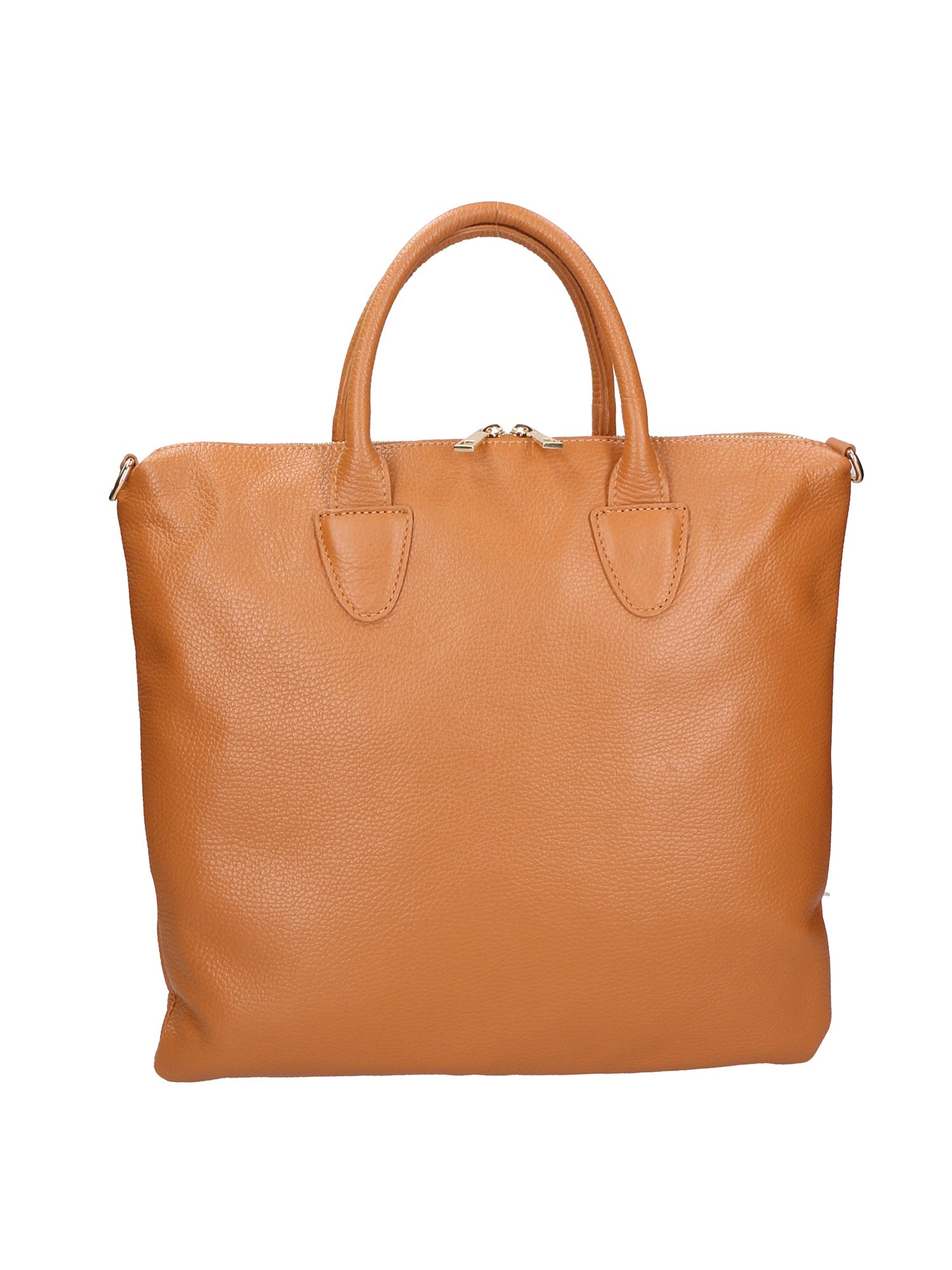 Borsa a spalla da Donna in Vera Pelle | Gave Lux | GLX220598123FBG-D44_CUOIO_COGNAC