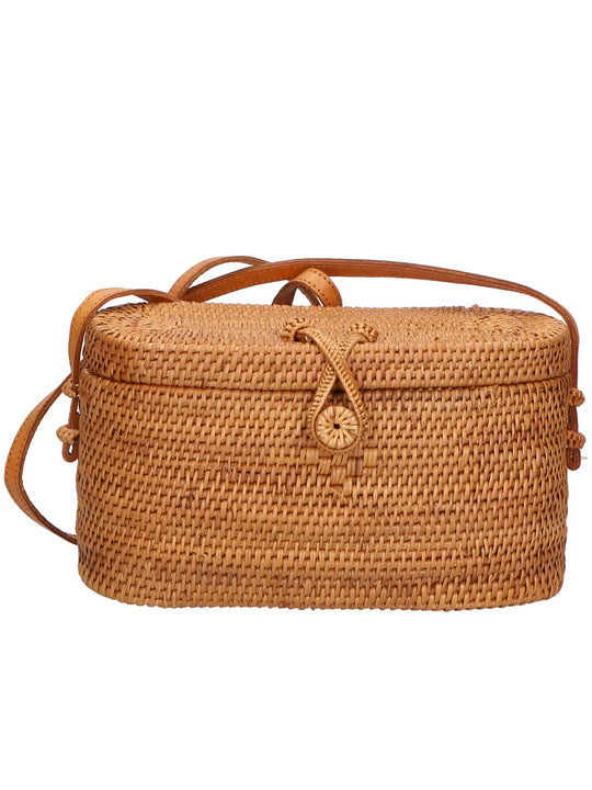 Borsa a tracolla da Donna in Rattan | Gave Lux | GLX228802223FBG-MIX