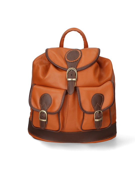 Zaino da donna In Vera pelle | Gave Lux | GLX22208323FBG-CUOIO