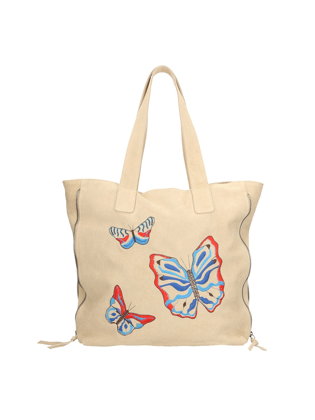 Borsa a spalla da Donna in Vera Pelle | Gave Lux | GLX22862023FBG-BEIGE