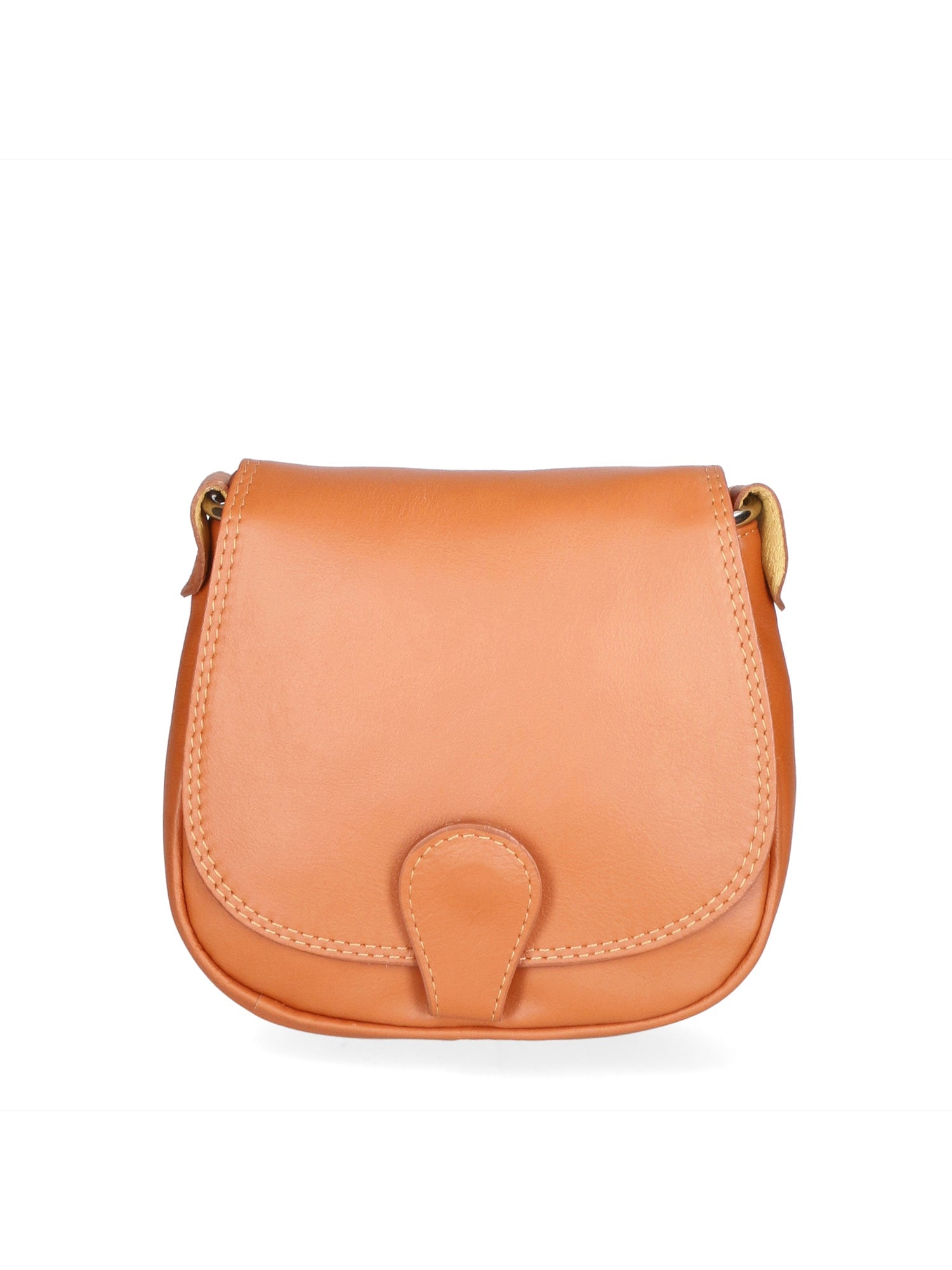 Borsa a tracolla da Donna in Vera Pelle | Gave Lux | GLX2210016_102023FBG-S17_CUOIO_SCURO