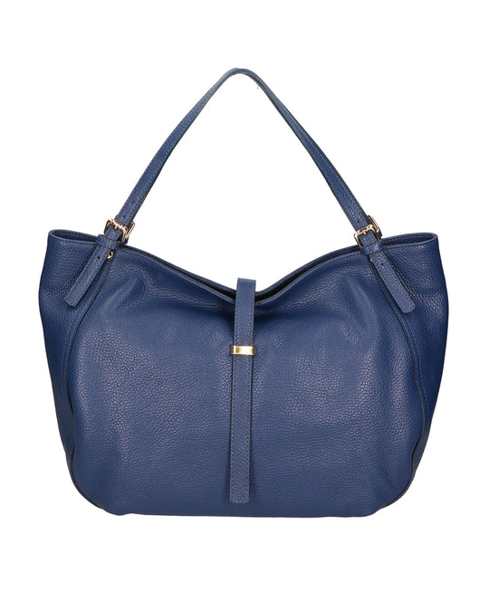 Borsa a mano da donna In Vera pelle | gave lux | GLX220651823FBG-D24_BLU_JEANS